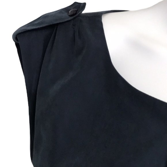 POETRY Navy Elastic Waist Mini Dress - Picture 3 of 8